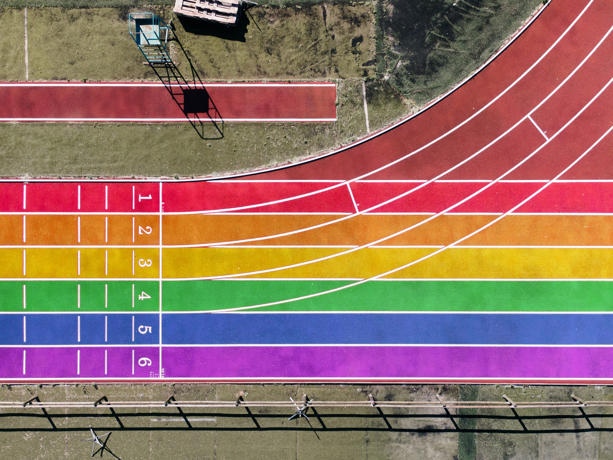 Regenboog track